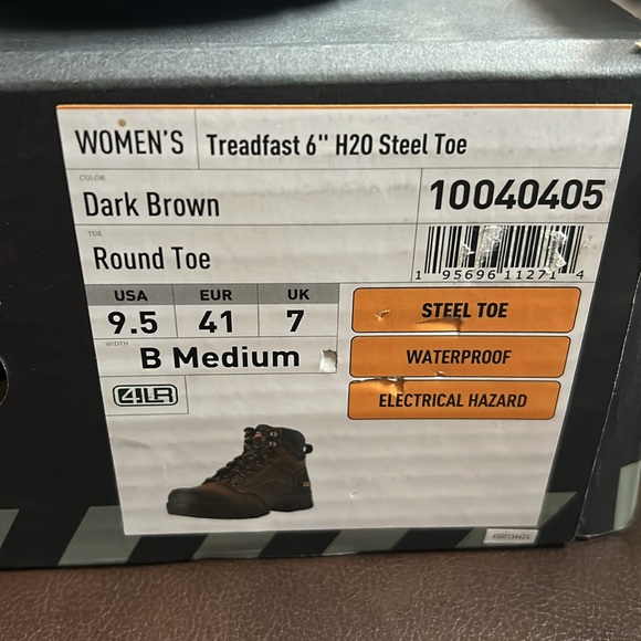 Women’s Ariat Steel Toe Workboots 9.5 b medium - Picture 3 of 3